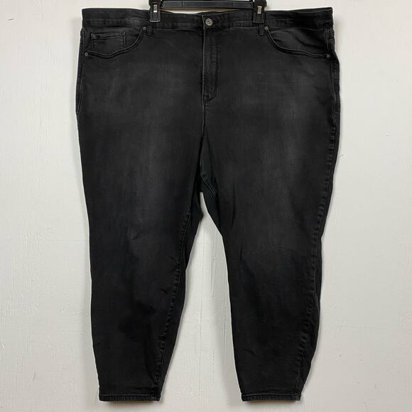 Torrid Black Sky High Skinny Jeans Size 30 Short - Picture 1 of 6